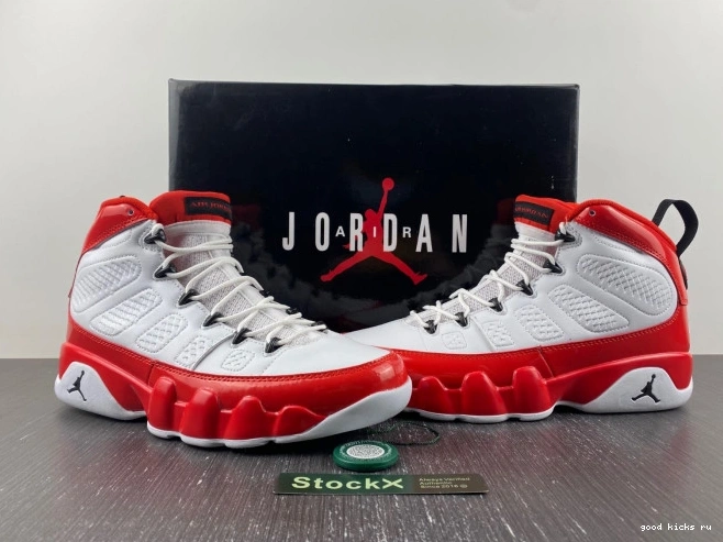 White Red Gym Air Retro 9 Jordan 302370-160 0727